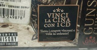 CD Guns n'roses album Chinese democracy 2008 rocks