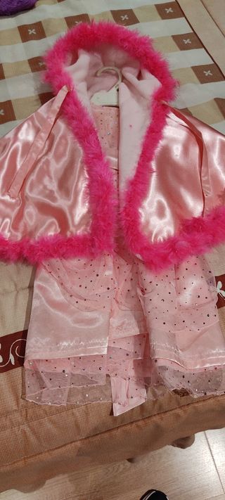 Disfraz de princesa echo a mano