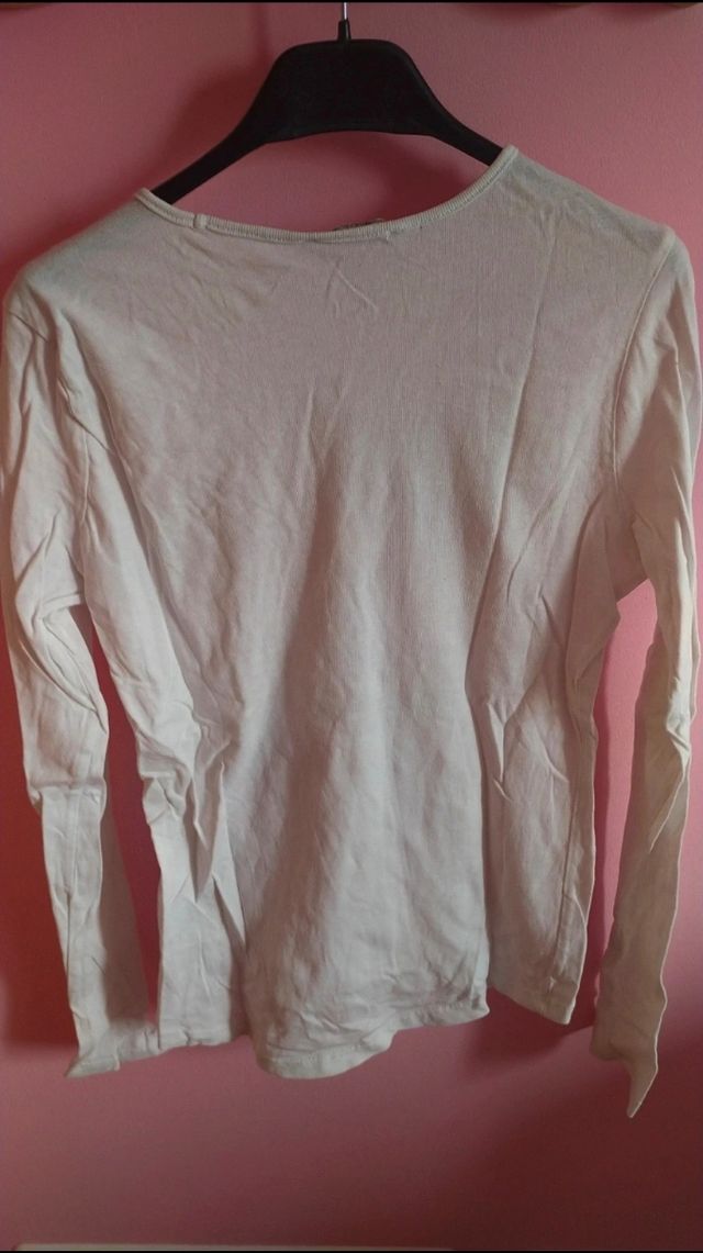 Maglietta bianca bambina