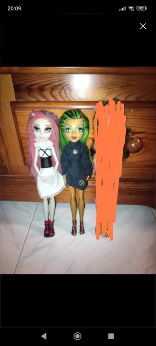 Lote muñecas Monster high