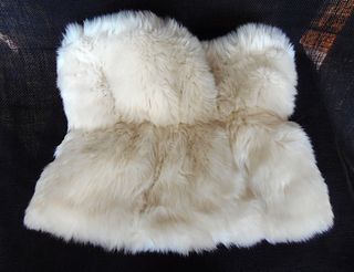 cuello de pelo sintetico