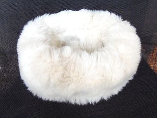 cuello de pelo sintetico