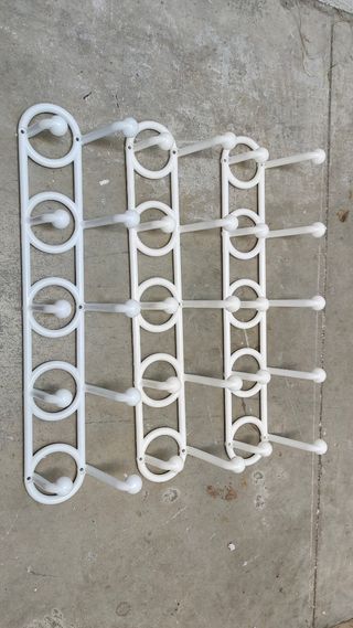 Percheros plástico nuevos