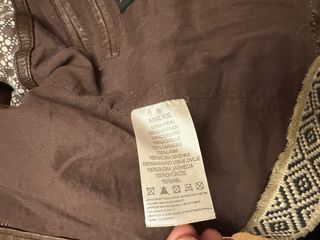 cazadora marron cuero