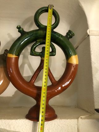 Botijos  pipos de ceramica antiguo / vintage 