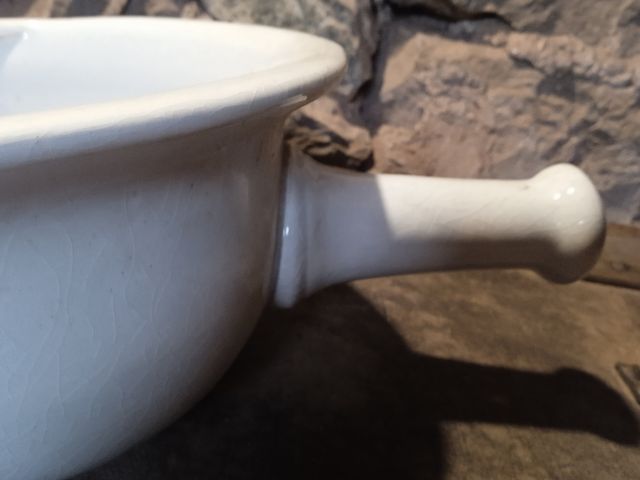 Chata, cuña porcelana antigua