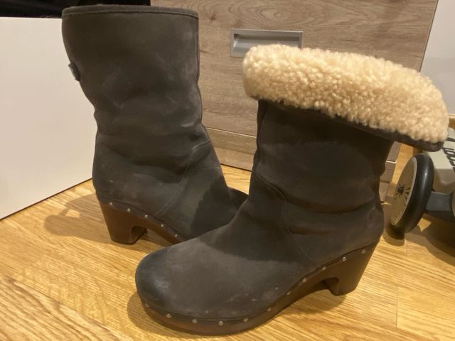 botas ugg tacon