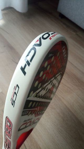Padel. Pala Obus 3 Paddle coach 38 mm