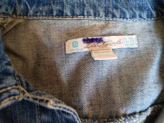 Cazadora vaquera 11-13:años