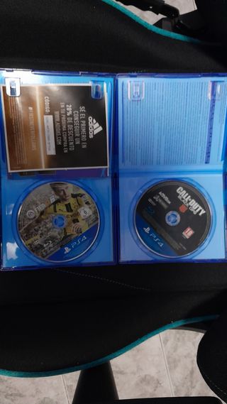 Fifa 17 + Call of Duty Black Ops 4 Ps4