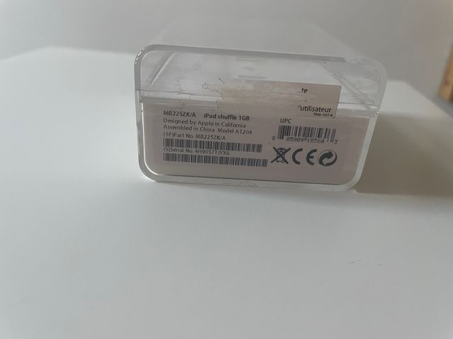 Alimentatore Scatola Apple Schuffle 2 gen non iPod