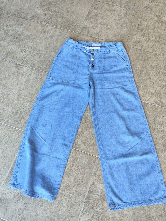 Pantalón vaquero fluido T 11-12