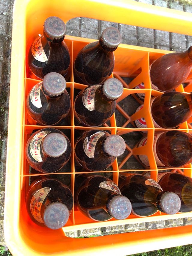 antigua caja el aguila negra