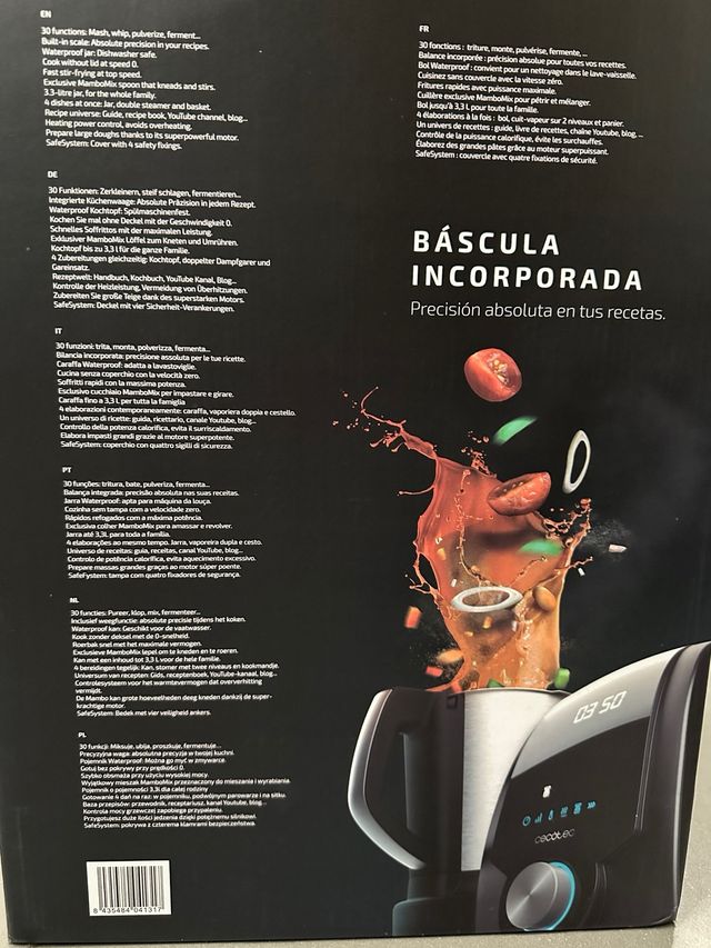 Robot cocina Mambo Cecotec 8090