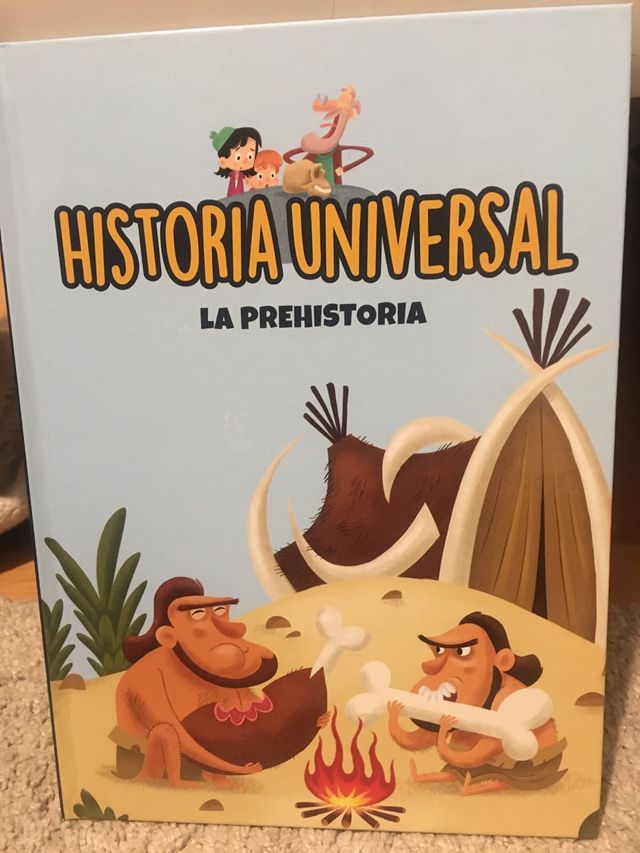 Libro Infantil Historia Universal - La Prehistoria