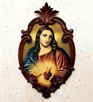 Quadro Capoletto Antico con Gesù - Immagine Sacra