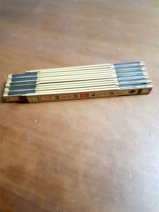 Metro pieghevole LUFKIN - Pollici - USA - Legno