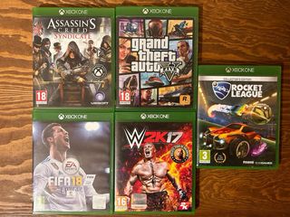 Pack de 5 Juegos XBOX ONE