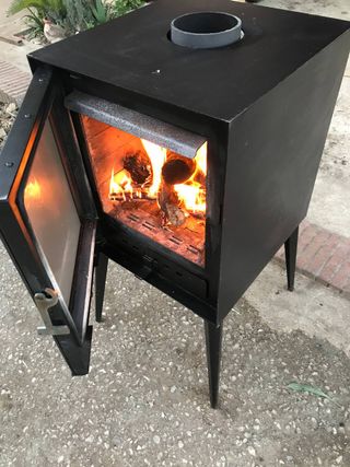 estufa leña diseño