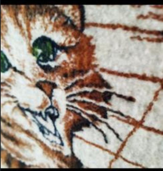 Antiguo y gran tapiz