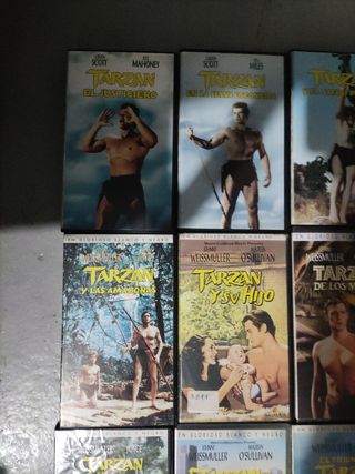 VHS cine Tarzán