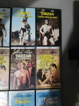 VHS cine Tarzán