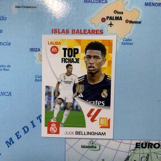 Bellingham fichaje top 68 cromo liga este 23-24