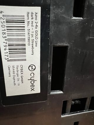 Silla coche Cybex Juno isofix