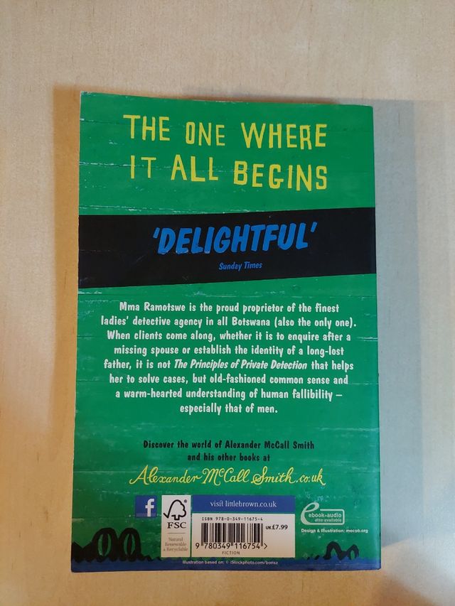 The N°1 ladies detective agency