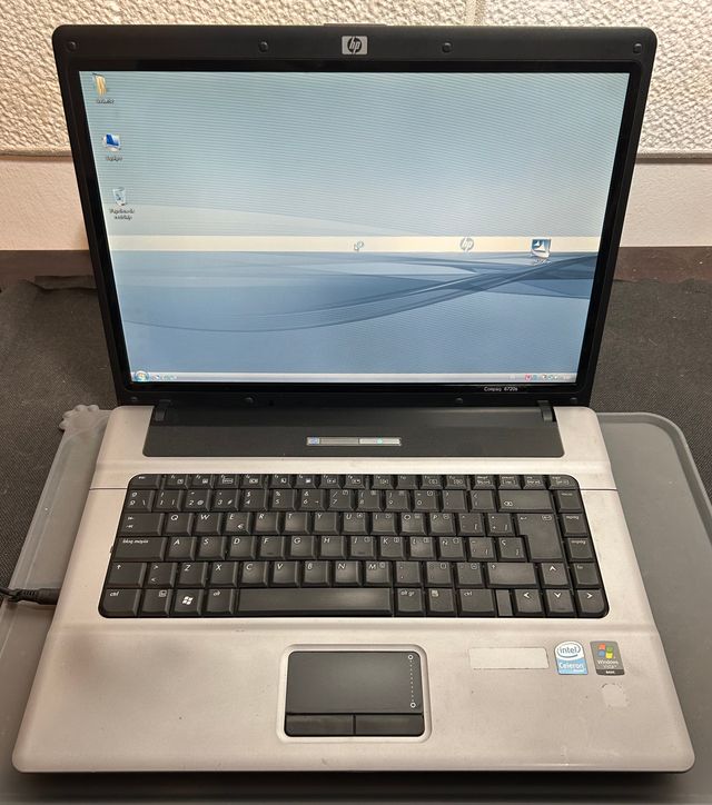 Ordenador HP Compaq 6720s portátil vintage
