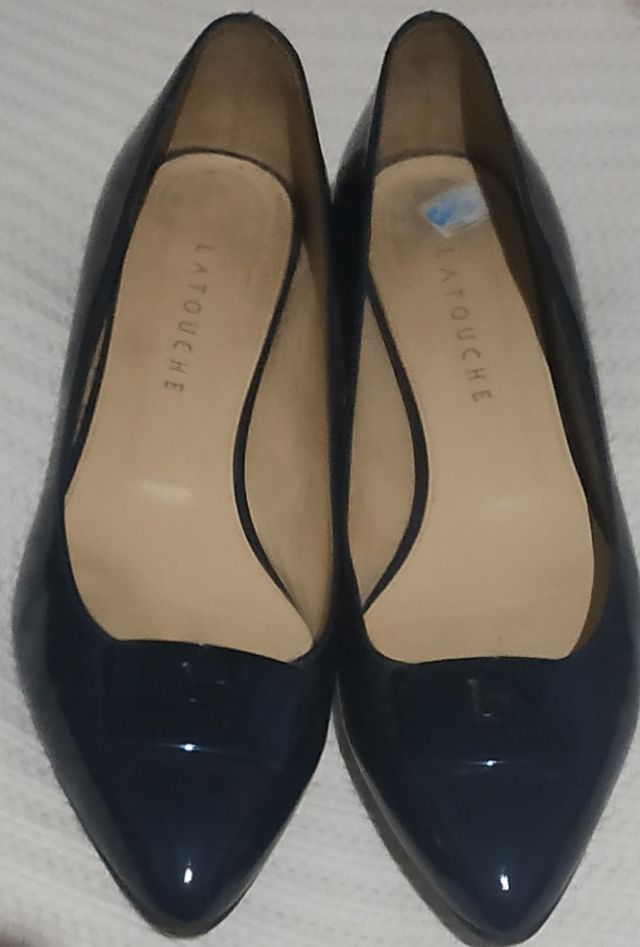 Latouche ladies flats size 40, leather
