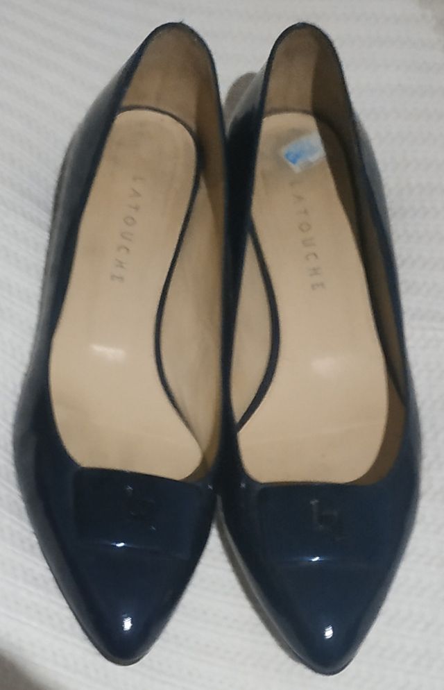 Latouche ladies flats size 40, leather