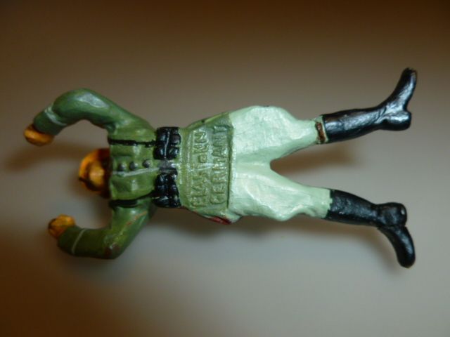 elastolin soldato tedesco di pasta 1945