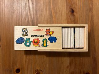 Dominó infantil de madera