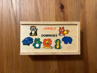 Dominó infantil de madera