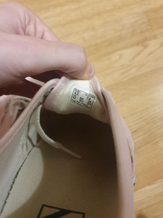 Zapatillas VANS Rosas Talla 38