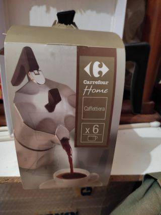 Caffettiera 6 tazze Carrefour
