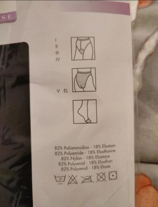 Collant nero 15 denari Silca