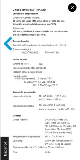 Home Cinema JVC XV-THA30R - Super oferta