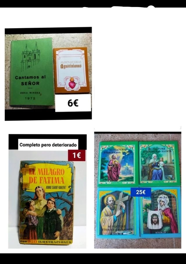 LIBROS RELIGIOSOS ( varias fotos )