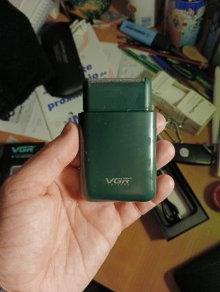 Maquina de afeitar de viaje