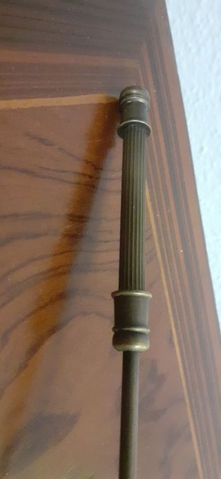 Bronce apagavelas inglés antiguo victoriano.