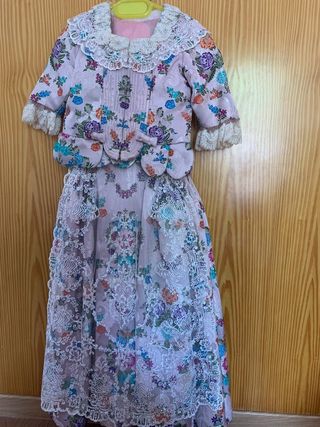 Traje de fallera niña
