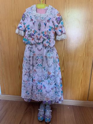 Traje de fallera niña