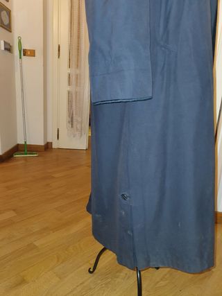 Cappotto lungo nero caldo e classico