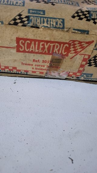lote de pista curva interior scalextric scx