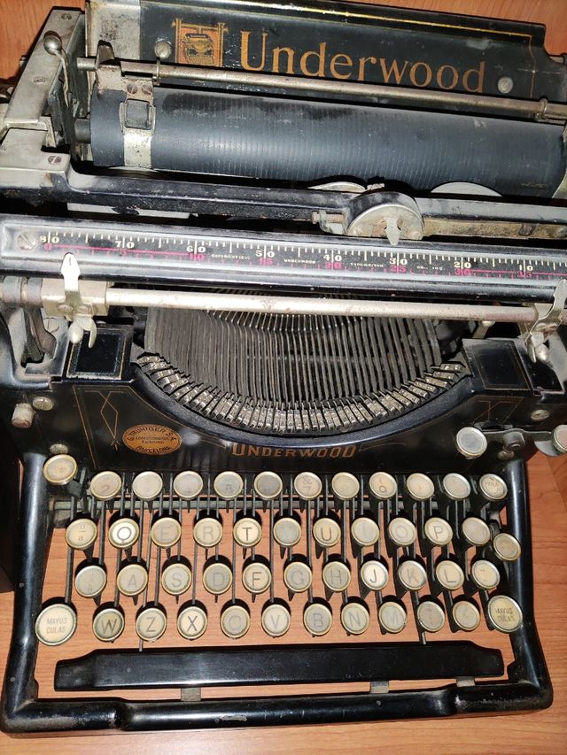 Máquina de escribir Underwood N°5
