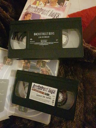 Cintas de vídeo Backstreet boys VHS