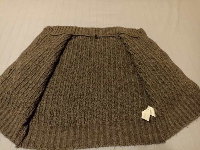 Cardigan simil poncho Benetton