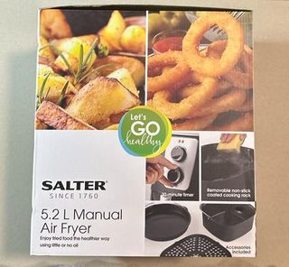 Salter  Freidora de aire 5,2 L 1300 W